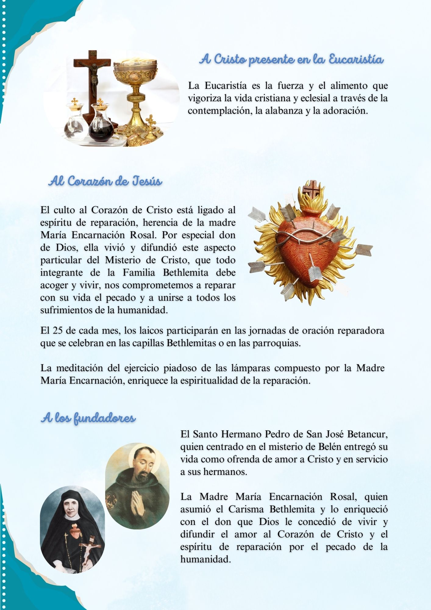 Devociones propias de la comunidad Bethlemita (2)