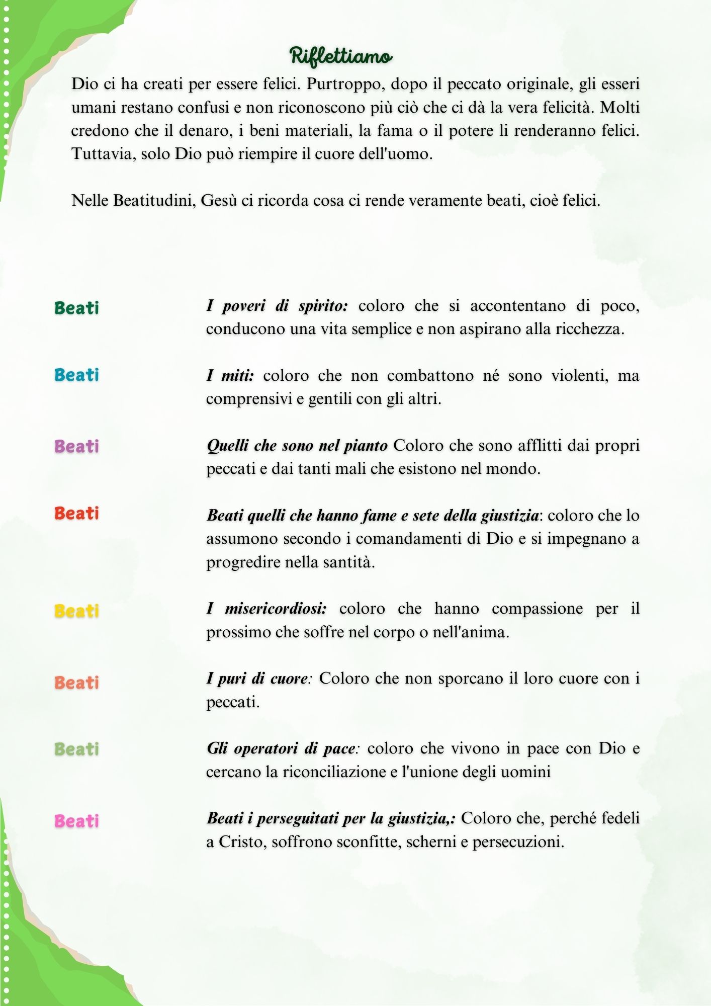 LAS BIENAVENTURANZAS (2)