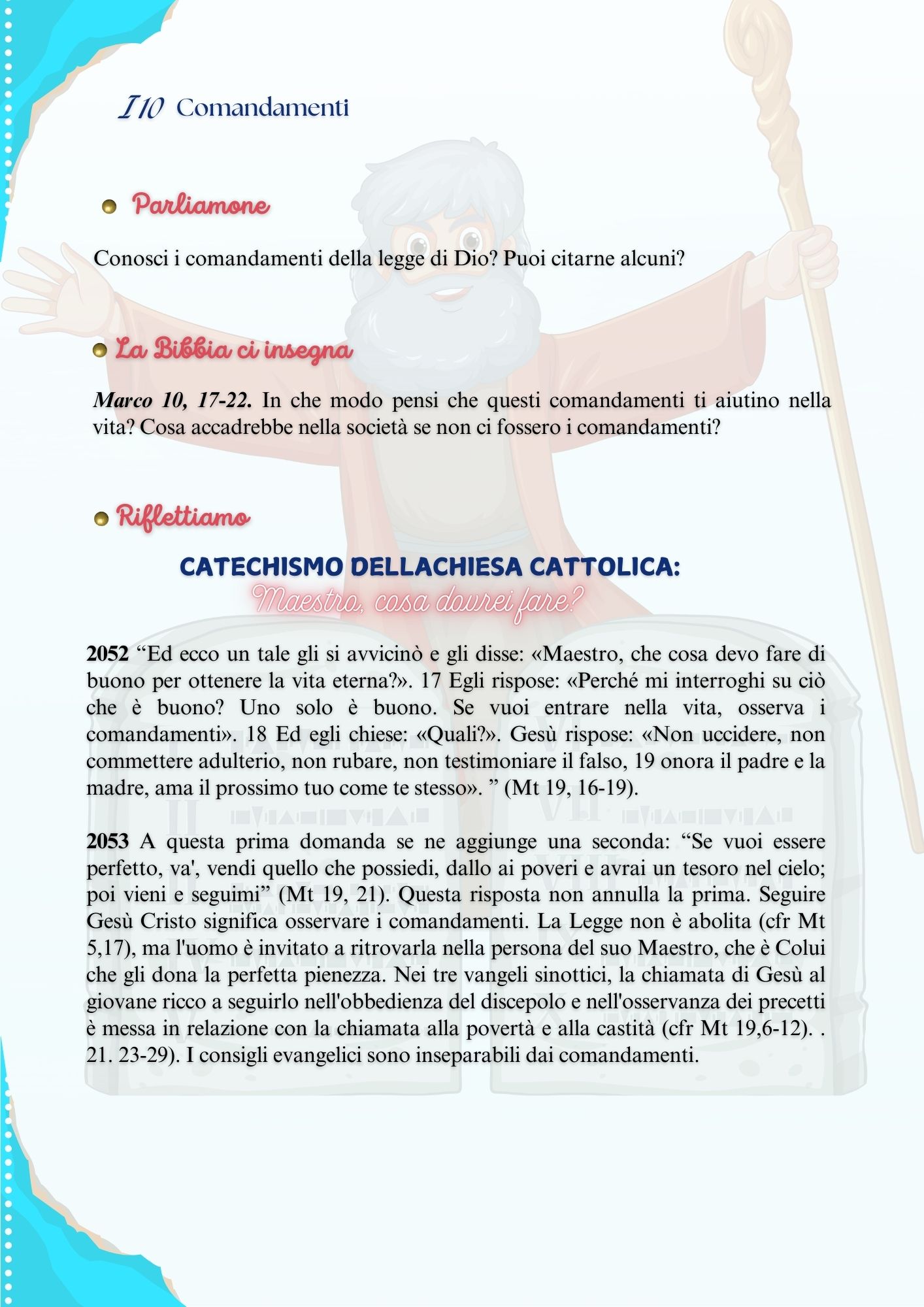 LOS MANDAMIENTOS DE DIOS_ CAMINO DE FE Y AMOR