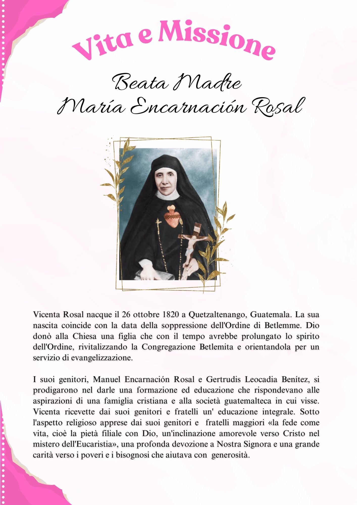 VIDA Y MISIÓN MER
