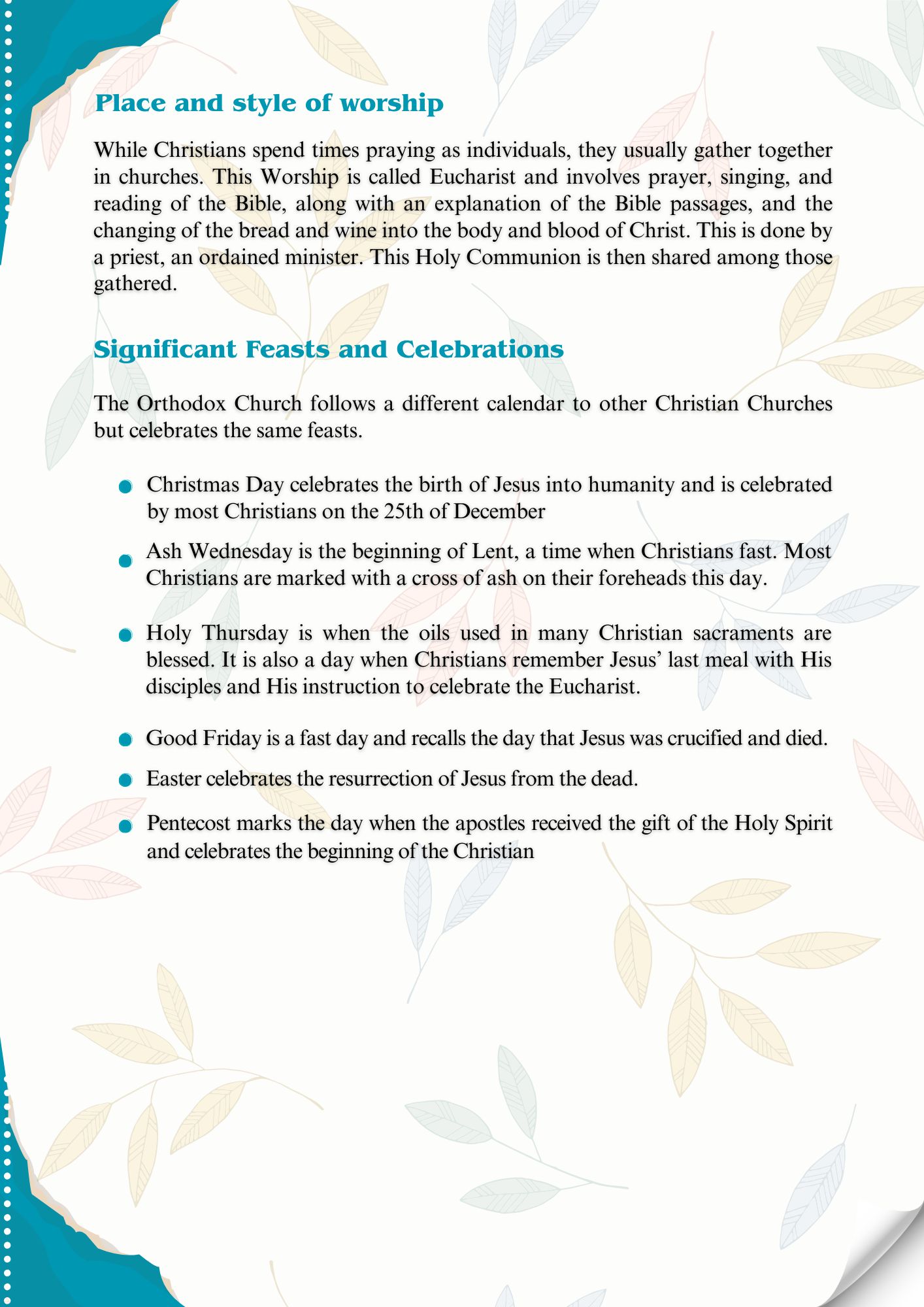 CHRISTIANISM (2)