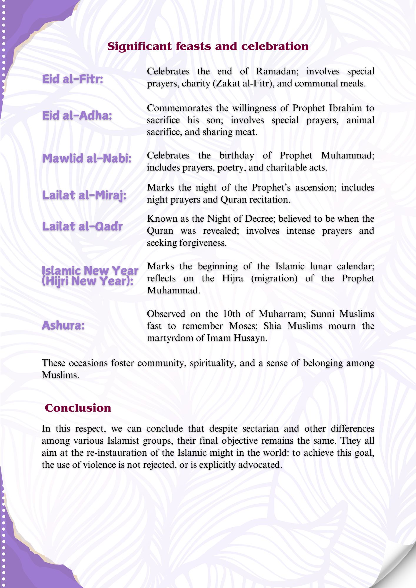 ISLAMISM (3)