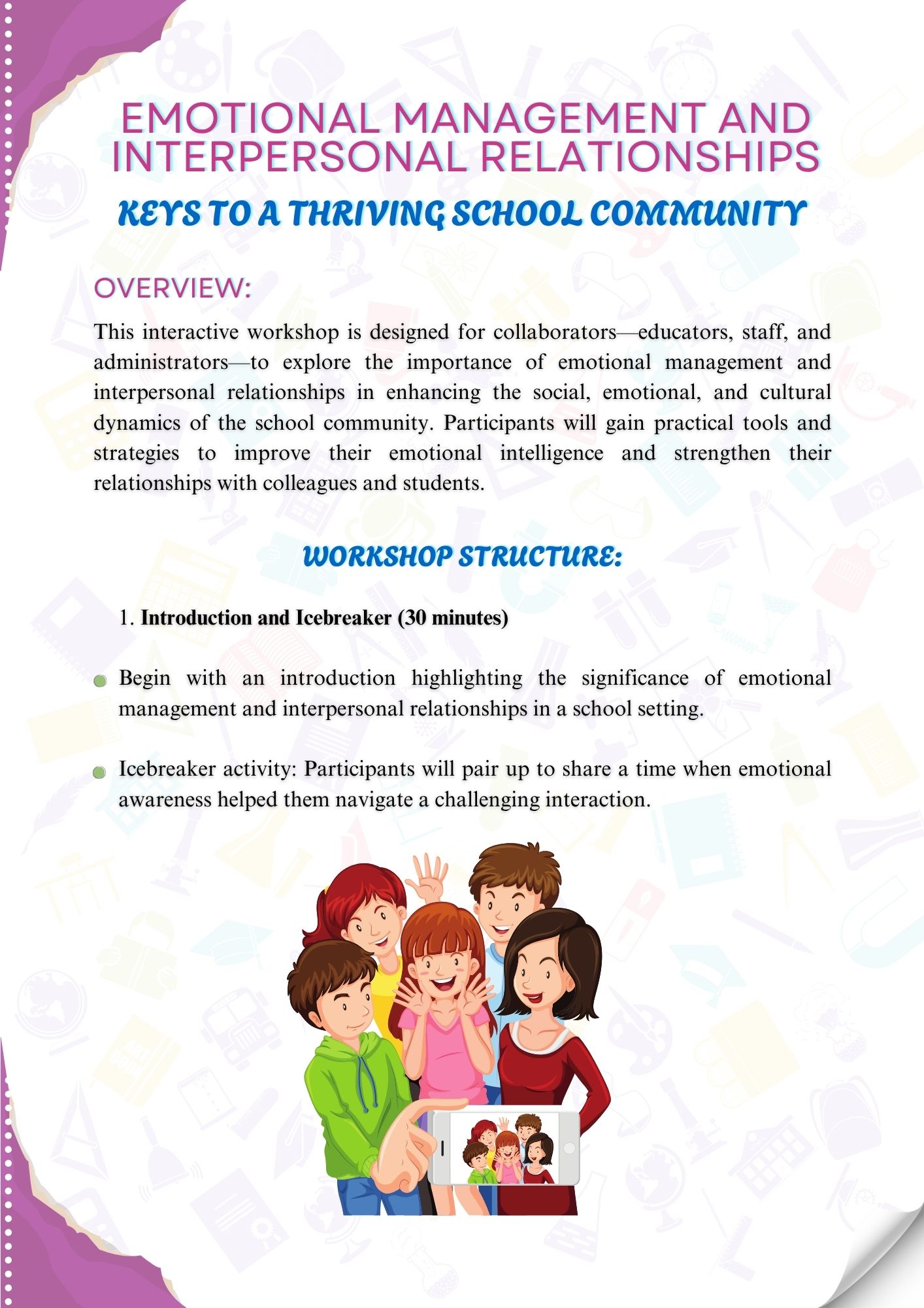 Workshop Structure (3)