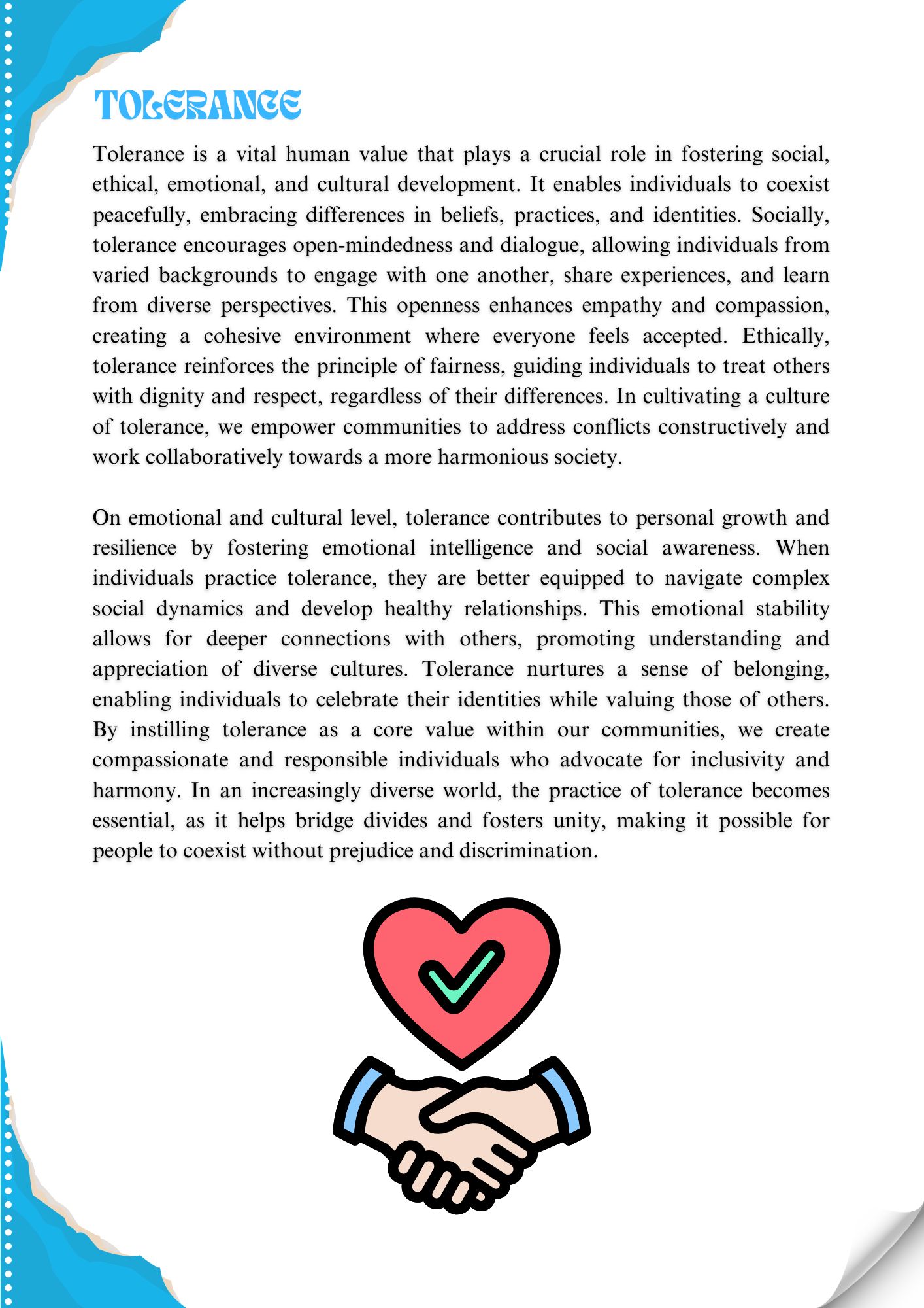 values of this human dimension (2)